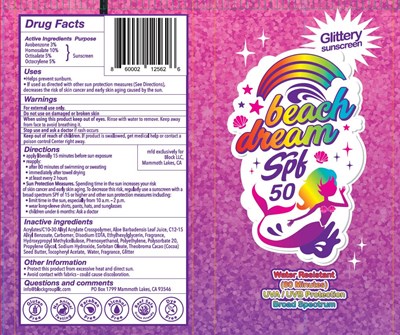 01b Lbl_block_beach Dream Glittery Spf50 (01b Lbl Block Beach Dream Glittery Spf50)
